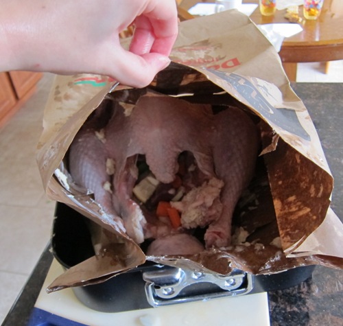 turkey in a bag