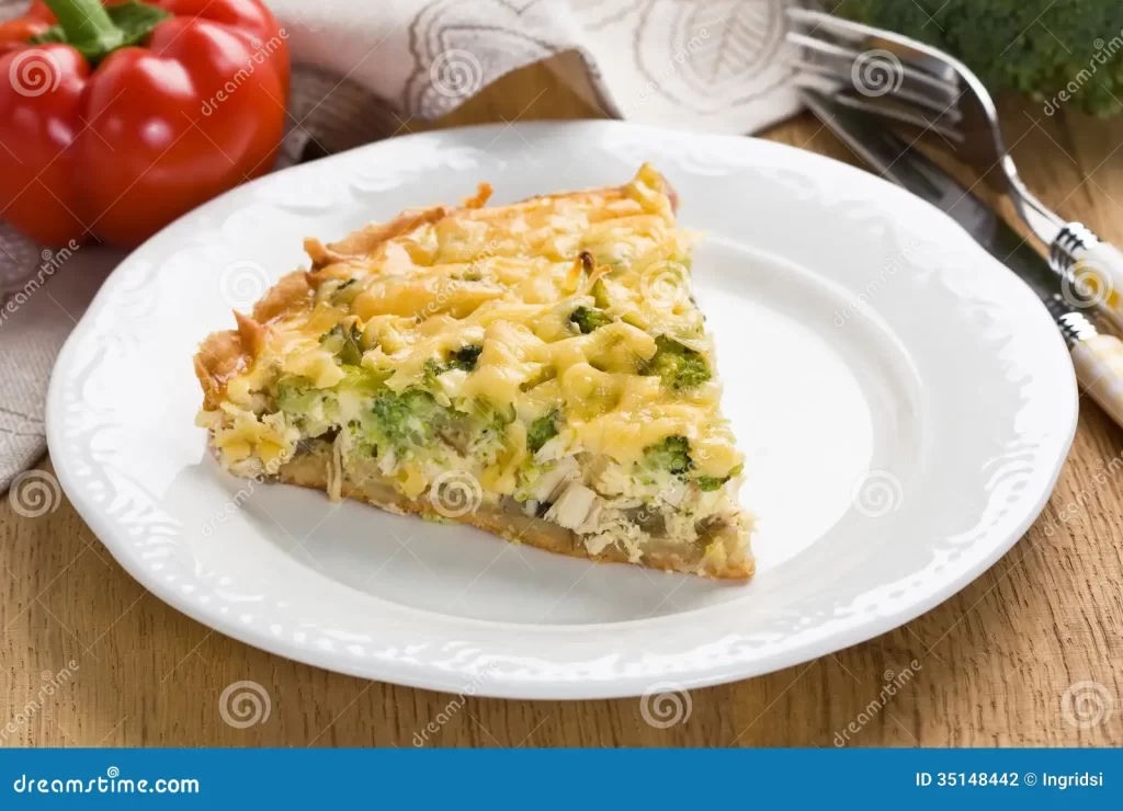 spinach and bacon quiche